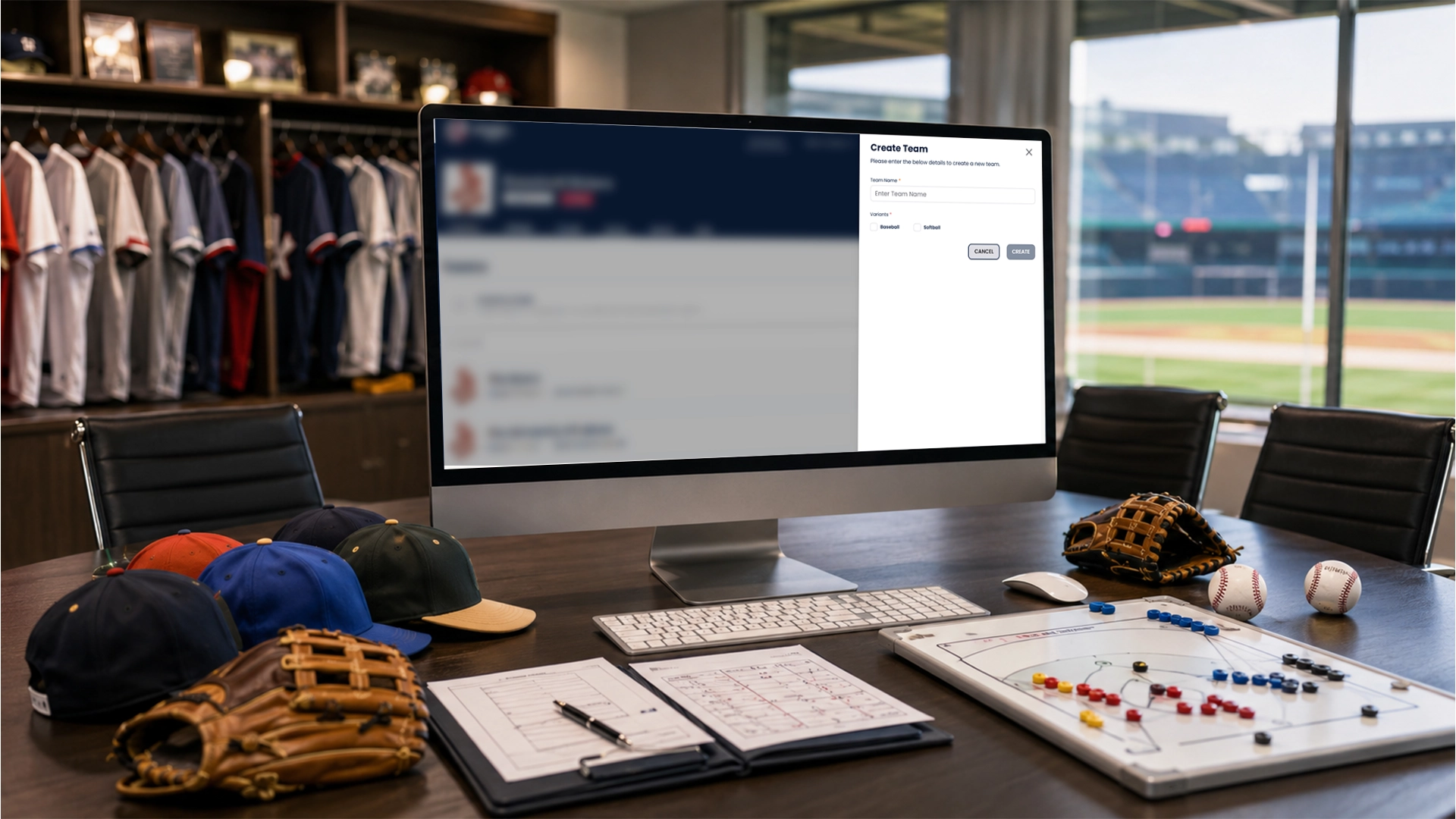 How to Create a Team in Baseball Blitz